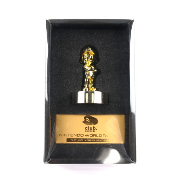 [FIG] ゴールドマリオ クラブニンテンドープラチナ会員&イベント限定景品 完成品 フィギュア 任天堂