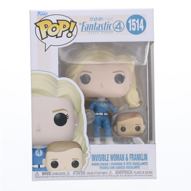 [FIG] POP! 1514 インビジブル・ウーマン&フランクリン ファンタスティック4:ファースト・ステップ 完成品 フィギュア FUNKO(ファンコ)