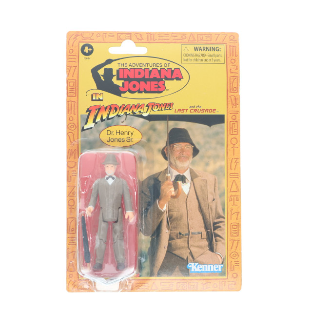 [FIG] RETROシリーズ ヘンリー・ジョーンズ[映画『インディ・ジョーンズ/最後の聖戦』] 完成品 3.75インチ・アクションフィギュア ハズブロ
