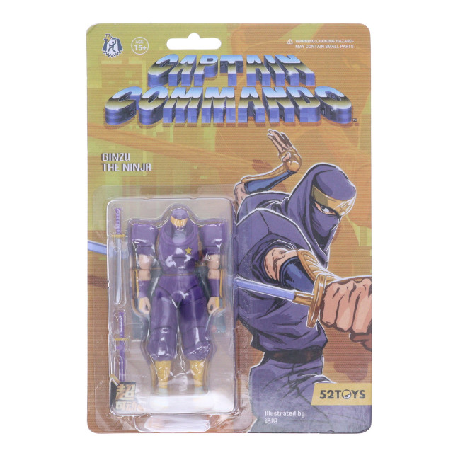 [FIG] マイルストン流通限定 3.75'シリーズ ニンジャコマンドー 翔(しょう) キャプテンコマンドー 完成品 アクションフィギュア 52TOYS