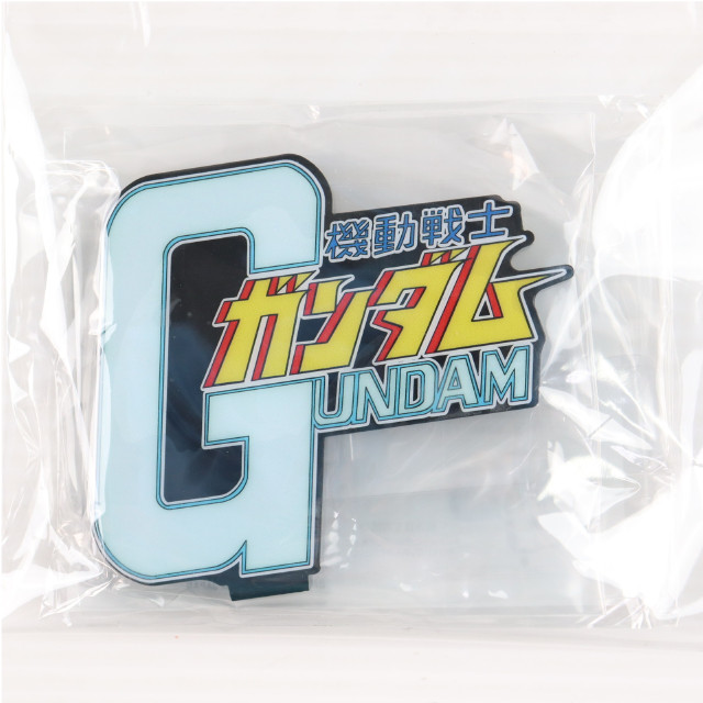 [FIG] アクリルロゴディスプレイEX 機動戦士ガンダム タイトルロゴ(大) フィギュア用アクセサリ バンダイ