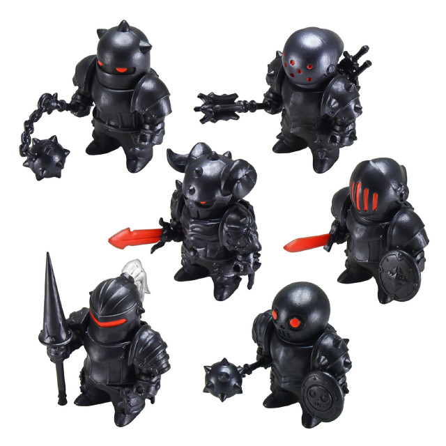 [FIG] (BOX) メタルアーマーズ(ブラックVer.) フィギュア(6個) バースデイ