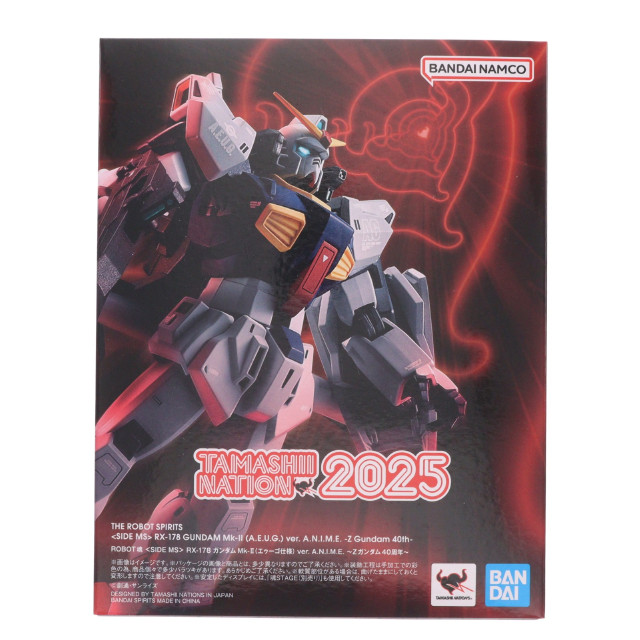 [FIG] スリーブ&ブックレット付属 魂ウェブ商店限定 ROBOT魂(SIDE MS) RX-178 ガンダムMk-II(エゥーゴ仕様) ver. A.N.I.M.E. -Zガンダム40周年- 機動戦士Zガンダム 完成品 可動フィギュア バンダイスピリッツ