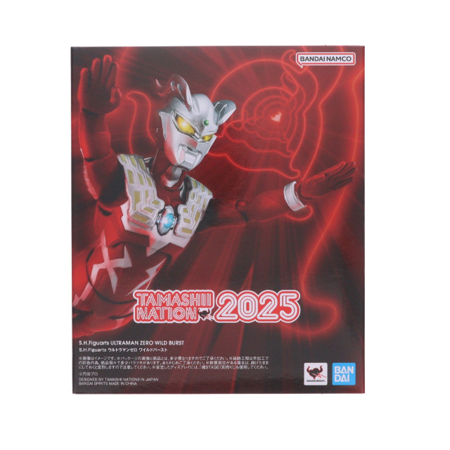 [FIG] 魂ウェブ商店限定 S.H.Figuarts(フィギュアーツ) ウルトラマンゼロ ワイルドバースト TAMASHII NATION 2025 開催記念品 ウルトラギャラクシーファイト 運命の衝突 完成品 可動フィギュア バンダイスピリッツ