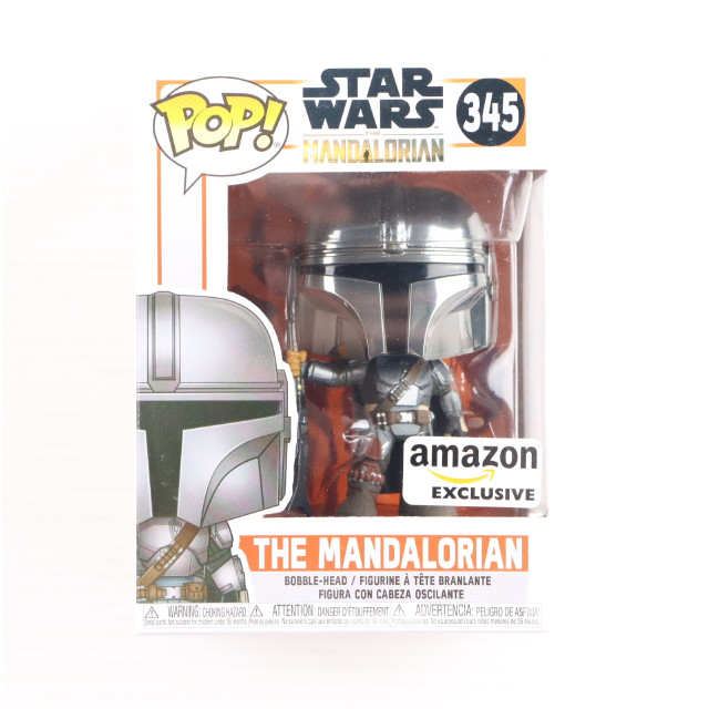 [FIG] Amazon限定 POP! 345 マンダロリアン(クローム) STAR WARS(スター・ウォーズ) ザ・マンダロリアン 完成品 フィギュア FUNKO(ファンコ)
