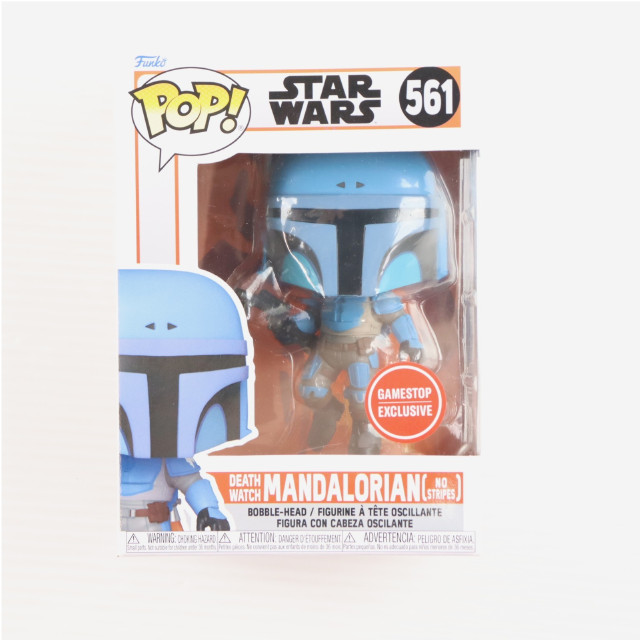 [FIG] GameStop限定 POP! 561 デス・ウォッチ マンダロリアン(No Stripes) STAR WARS(スター・ウォーズ) ザ・マンダロリアン 完成品 フィギュア FUNKO(ファンコ)