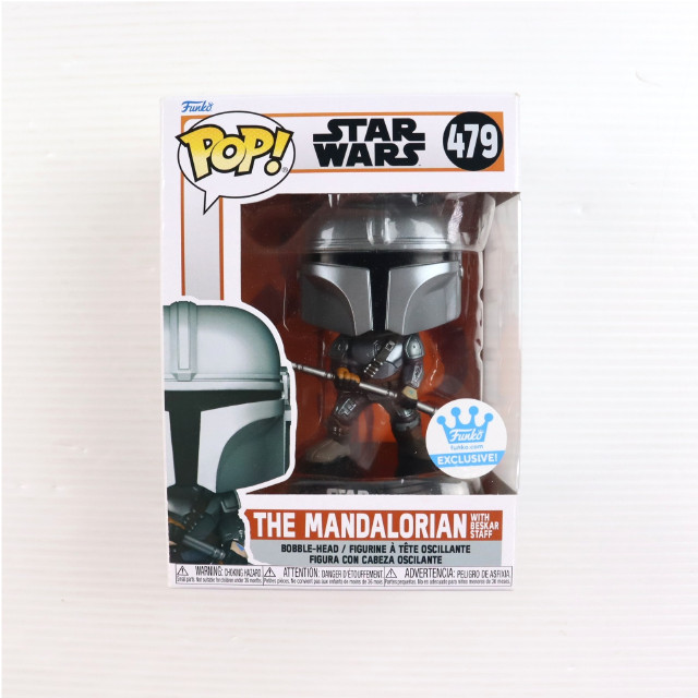 [FIG] Funko限定 POP! 479 マンダロリアン with Beskar Staff STAR WARS(スター・ウォーズ) ザ・マンダロリアン 完成品 フィギュア FUNKO(ファンコ)