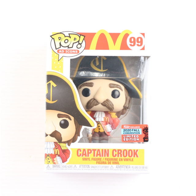 [FIG] NYCC 2022限定 POP! 99 キャプテン・クルック マクドナルド 完成品 フィギュア FUNKO(ファンコ)