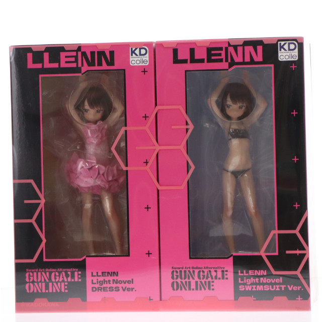 [FIG] 色紙付属 KDcolle レン 原作版 ドレス&水着ver. 2体セット ソードアート・オンライン オルタナティブ ガンゲイル・オンライン 1/7 完成品 フィギュア KADOKAWA(カドカワ)