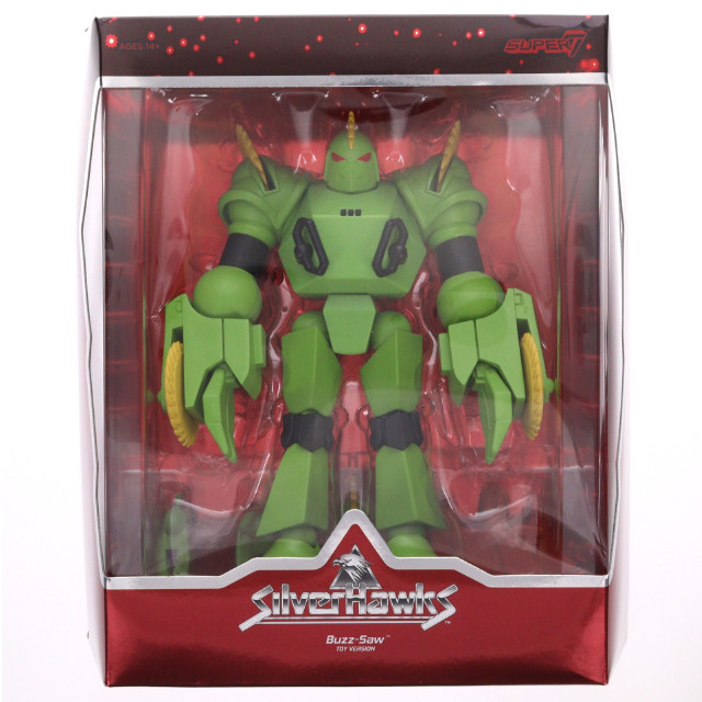 [FIG] バズソウ 1980`s レトロトイ ver シルバーホークス 完成品 アルティメイト 9インチ アクションフィギュア(海外流通版) スーパー7