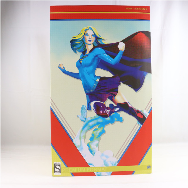 [FIG] サイドショウ限定特典付属 プレミアム・フォーマット・フィギュア スーパーガール by スタンリー・ラウ DCコミックス 完成品(海外流通版) サイドショウ