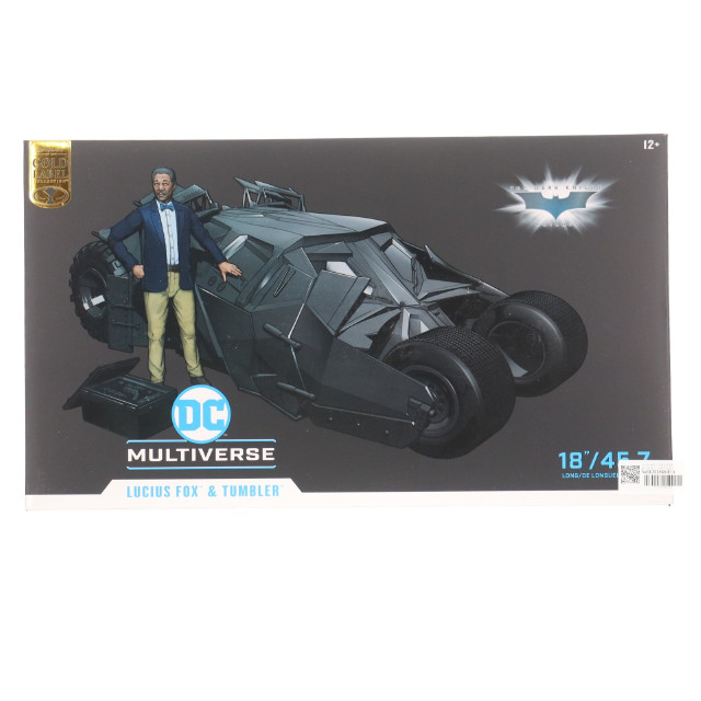[FIG] DCマルチバース ビークル ルーシャス・フォックス&タンブラー[映画『ダークナイト』] DCコミックス 完成品 可動フィギュア マクファーレン・トイズ