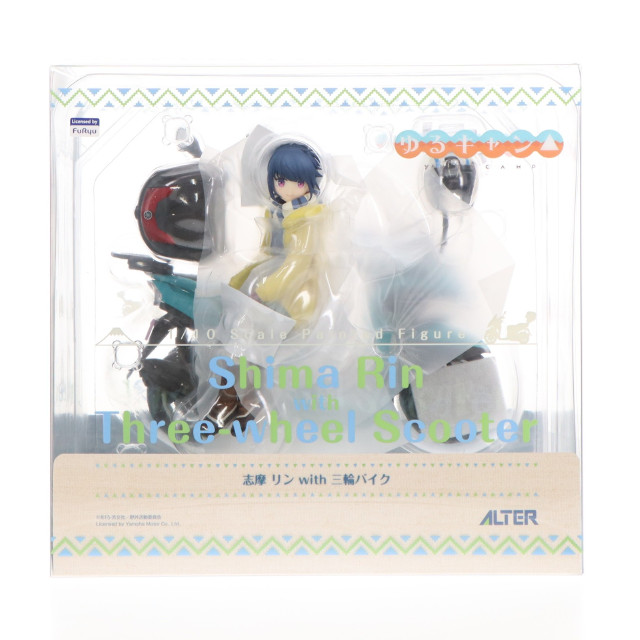 [FIG] 志摩リン(しまりん) with 三輪バイク ゆるキャン△ 1/10 完成品 フィギュア アルター
