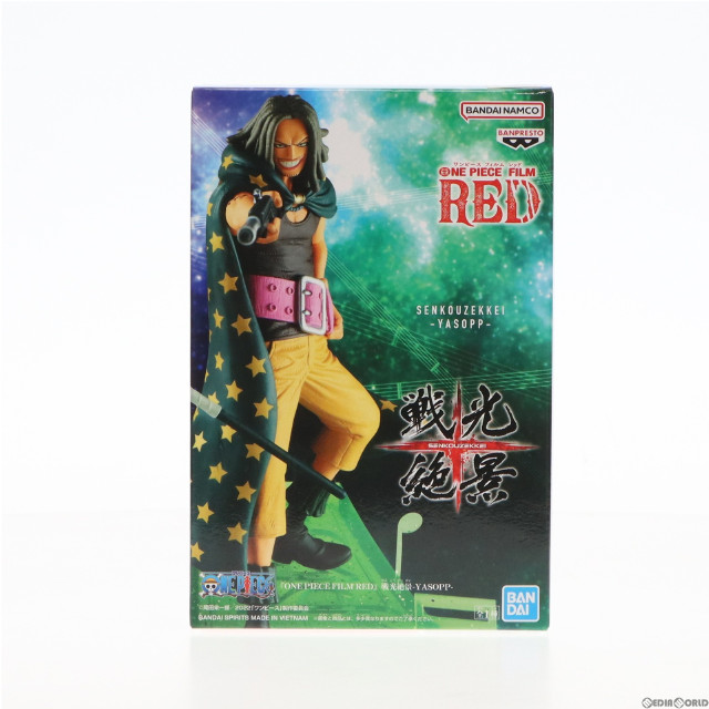 [FIG]ヤソップ ワンピース FILM RED 戦光絶景-YASOPP- ONE PIECE フィギュア プライズ(2671953) バンプレスト