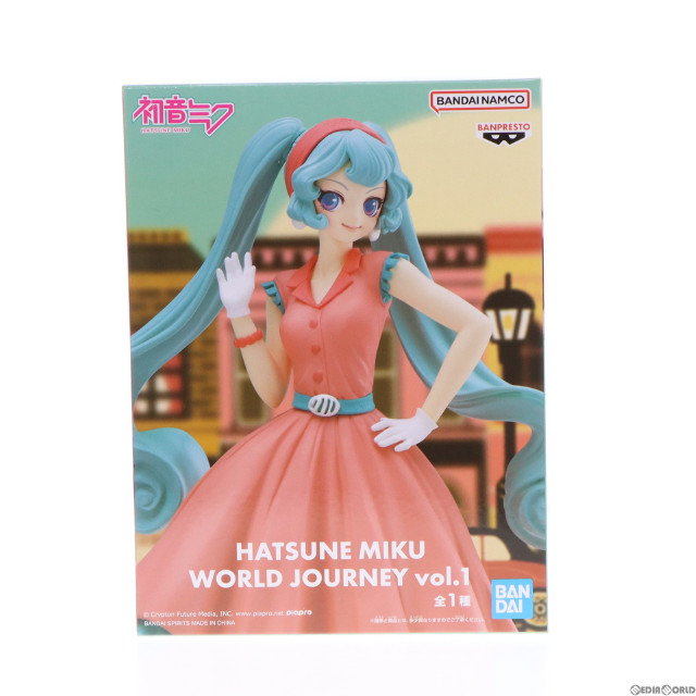 [FIG]初音ミク HATSUNE MIKU WORLD JOURNEY vol.1 フィギュア プライズ(2559711) バンプレスト