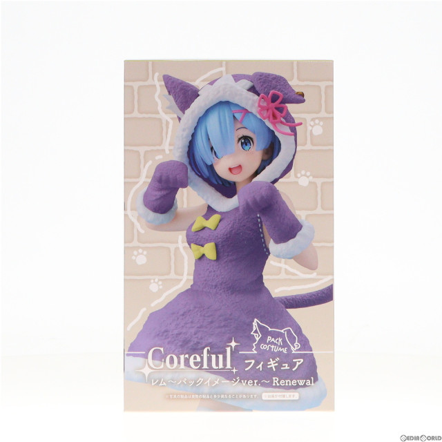 [FIG]レム Re:ゼロから始める異世界生活 Coreful フィギュア レム〜パックイメージver.〜Renewal プライズ(451664400) タイトー