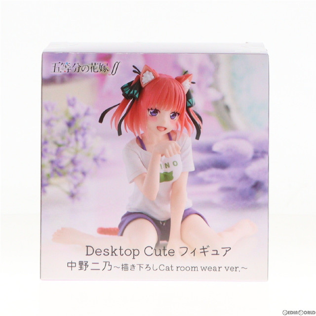 フィギュア五等分の花嫁　Desktop Cute フィギュア　中野二乃　Cat room