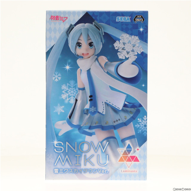 [FIG]雪ミク キャラクタ・ーボーカル・シリーズ01 初音ミク Luminasta『SNOW MIKU』〜雪ミクスカイタウンVer.〜 フィギュア プライズ(1107799) セガ