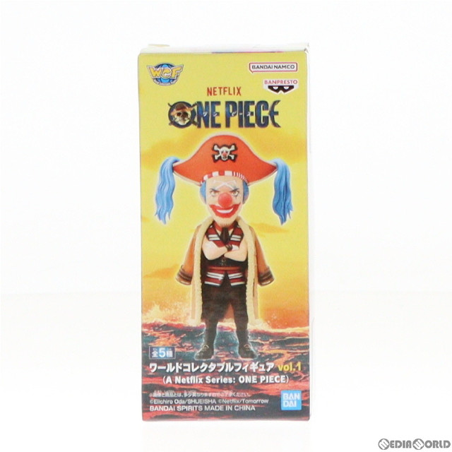 [FIG]バギー ワンピース(Netflix) ワールドコレクタブルフィギュア vol.1(A Netflix Series: ONE PIECE) プライズ(2699209) バンプレスト