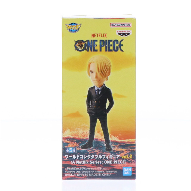 [FIG]サンジ ワンピース(Netflix) ワールドコレクタブルフィギュア vol.2(A Netflix Series: ONE PIECE) プライズ(2699210) バンプレスト