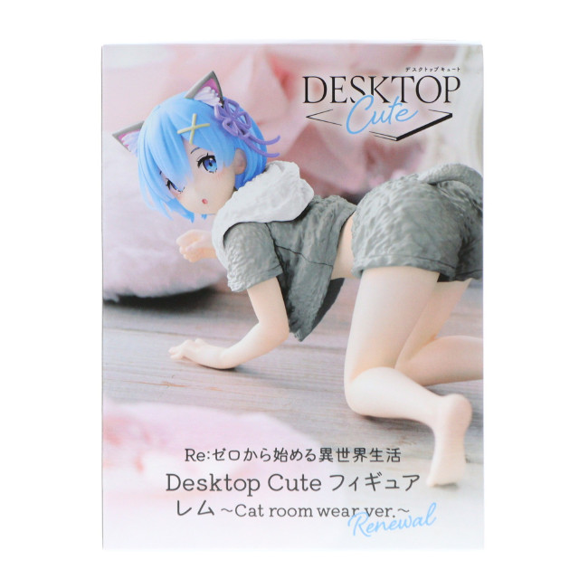 [FIG]レム Re:ゼロから始める異世界生活 Desktop Cute フィギュア レム〜Cat room wear ver.〜Renewal プライズ(451748300) タイトー
