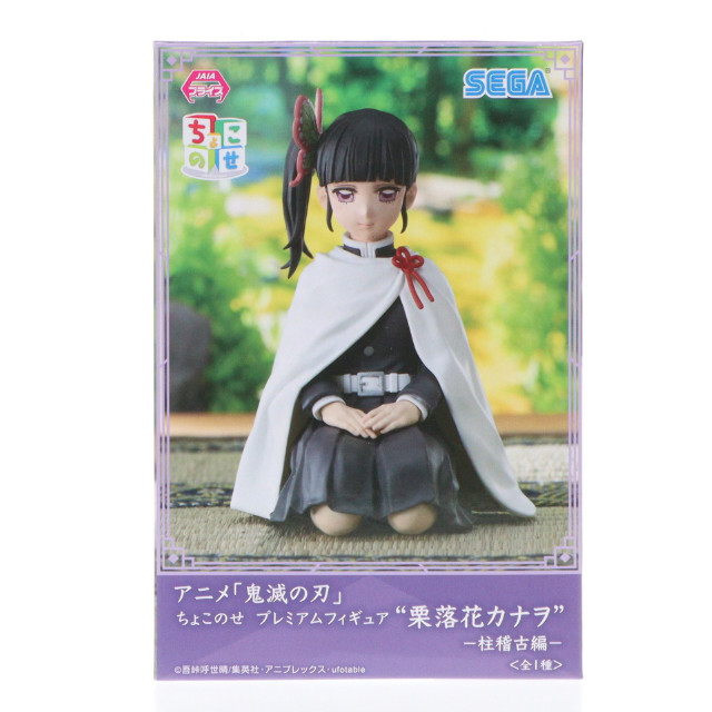 [FIG]栗花落カナヲ(つゆりかなを) 鬼滅の刃 ちょこのせプレミアムフィギュア 栗花落カナヲ -柱稽古編- プライズ(1112006) セガ
