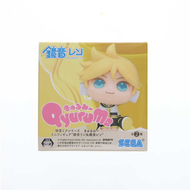[FIG]鏡音レン 初音ミクシリーズ きゅるみー ミニフィギュア『鏡音リン&鏡音レン』(EX) プライズ(1108948) セガ