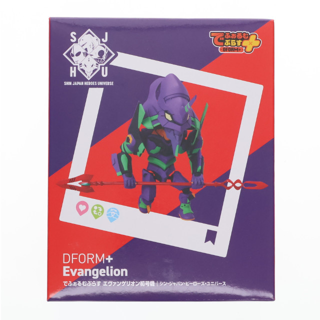 [FIG] ラウンドワン限定 でふぉるむぷらす エヴァンゲリオン初号機 シン・ジャパン・ヒーローズ・ユニバース フルアクションデフォルメフィギュア プライズ エルココ