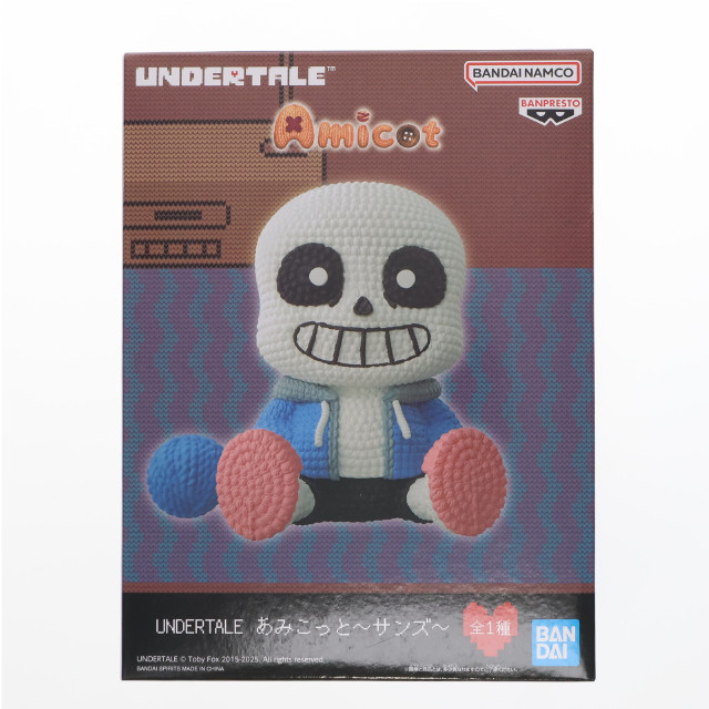 [FIG] サンズ UNDERTALE(アンダーテイル) あみこっと〜サンズ〜 フィギュア プライズ(2732683) バンプレスト