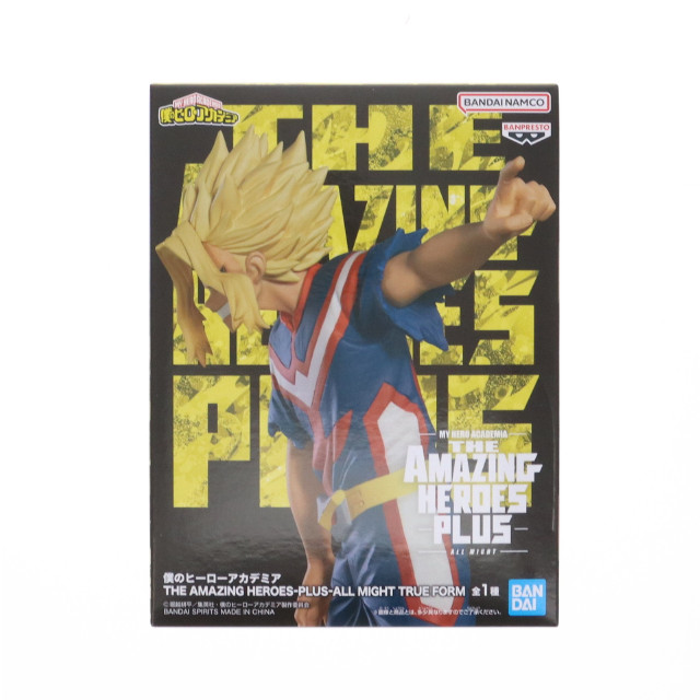 [FIG] オールマイト 僕のヒーローアカデミア THE AMAZING HEROES -PLUS- ALL MIGHT TRUE FORM フィギュア プライズ(2750946) バンプレスト