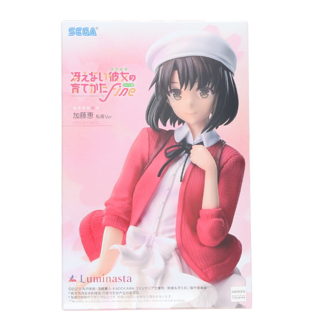 [FIG] 加藤恵(かとうめぐみ) 冴えない彼女の育てかた Fine Luminasta『加藤恵』私服Ver. フィギュア プライズ(1117802) セガ