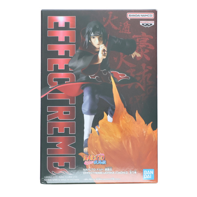 [FIG] うちはイタチ NARUTO-ナルト- 疾風伝 EFFECTREME-UCHIHA ITACHI-II フィギュア プライズ(2756251) バンプレスト