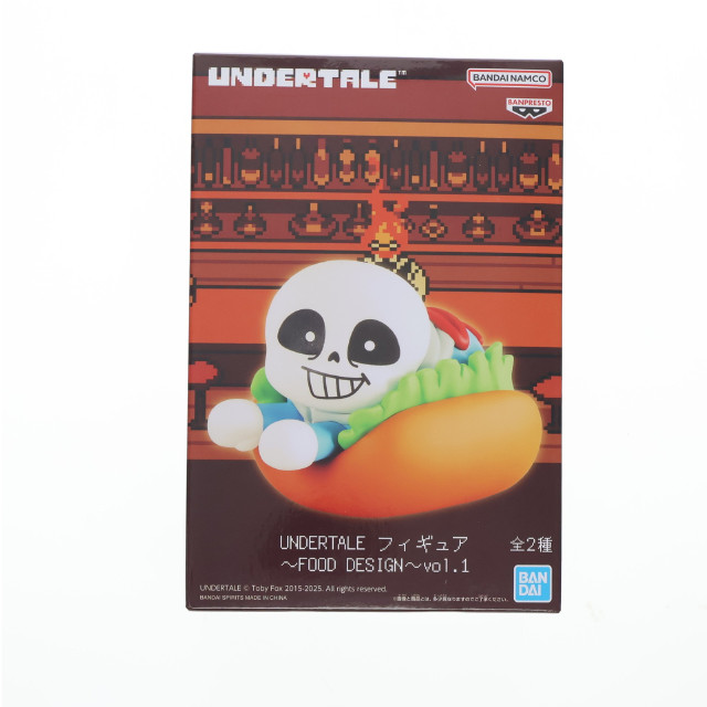 [FIG] サンズ UNDERTALE(アンダーテイル) フィギュア〜FOOD DESIGN〜vol.1 プライズ(2752060) バンプレスト