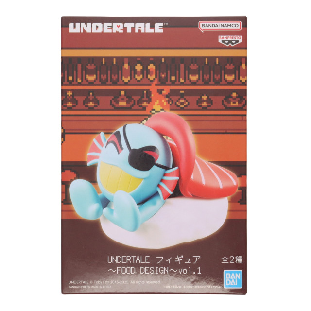 [FIG] アンダイン UNDERTALE(アンダーテイル) フィギュア〜FOOD DESIGN〜vol.1 プライズ(2752060) バンプレスト