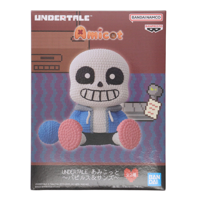 [FIG] サンズ UNDERTALE(アンダーテイル) あみこっと〜パピルス&サンズ〜 フィギュア プライズ(2732684) バンプレスト