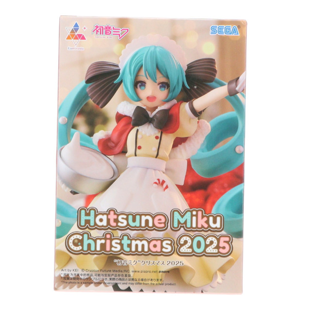 [FIG] 初音ミク 初音ミクシリーズ Luminasta『初音ミク』クリスマス2025 フィギュア プライズ(1121959) セガ