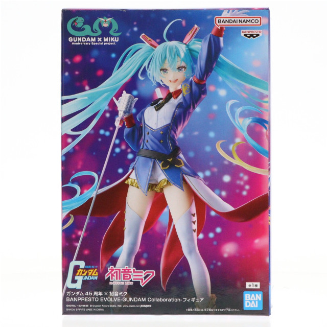 [FIG] 初音ミク ガンダム45周年×初音ミク BANPRESTO EVOLVE-GUNDAM Collaboration-フィギュア プライズ(2787431) バンプレスト