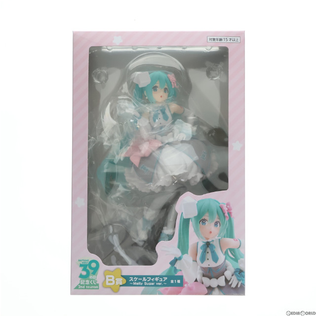 [FIG]B賞 初音ミク スケールフィギュア 〜Melty Sugar ver.〜 タイトーくじ 初音ミク 39(ミク)の日 記念くじ 2nd season キャラクター・ボーカル・シリーズ01 初音ミク プライズ タイトー