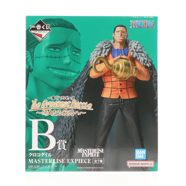 [FIG] B賞 クロコダイル MASTERLISE EXPIECE 一番くじ ワンピース The Greatest Battle〜偉大なる航路へ〜 ONE PIECE フィギュア プライズ バンダイスピリッツ