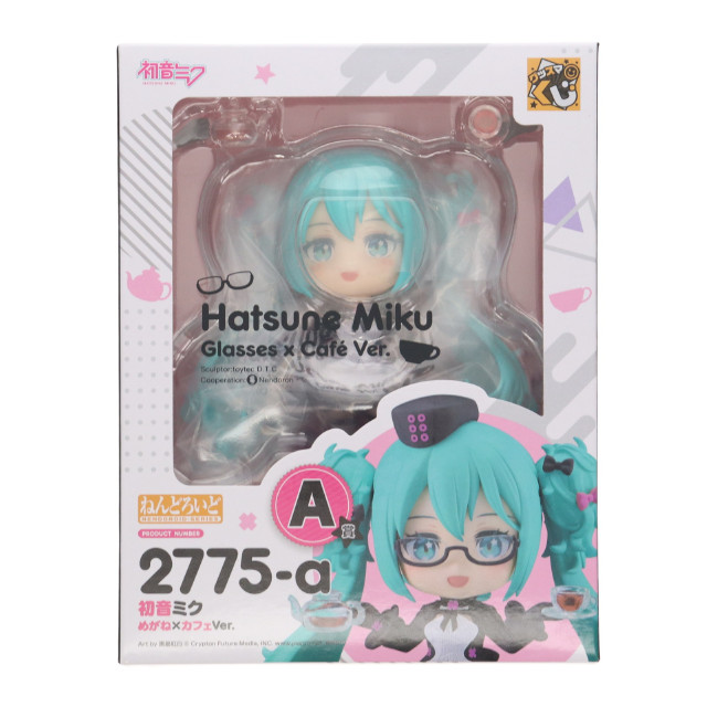 [FIG] A賞 ねんどろいど 初音ミク めがね×カフェVer. グッスマくじ 初音ミク 2025 Autumn キャラクター・ボーカル・シリーズ01 初音ミク 可動フィギュア プライズ(2775-a) グッドスマイルカンパニー