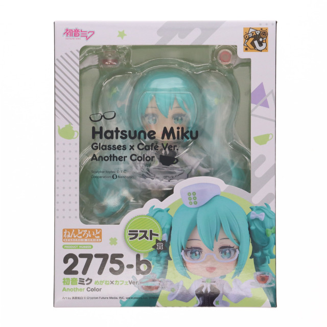 [FIG] ラスト賞 ねんどろいど 初音ミク めがね×カフェVer. Another Color(セブンイレブン) グッスマくじ 初音ミク 2025 Autumn キャラクター・ボーカル・シリーズ01 初音ミク 可動フィギュア プライズ(2775-b) グッドスマイルカンパニー
