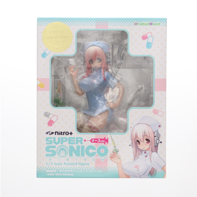 [FIG]ワンフェス2012夏限定 すーぱーそに子 -ナースver.- Event Limited Edition NITRO SUPER SONIC(ニトロスーパーソニック) 1/7 完成品 フィギュア オーキッドシード
