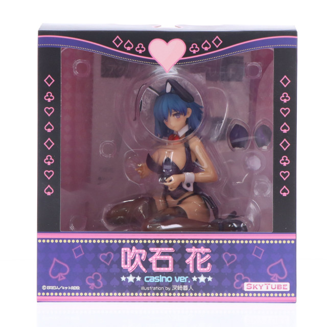 [FIG]ポストカード&あみあみ限定特典付属 吹石花(ふきいしはな) casino ver. Illustration by 深崎暮人 コミック阿吽 1/6 完成品 フィギュア(AX-1072) SkyTube(スカイチューブ)