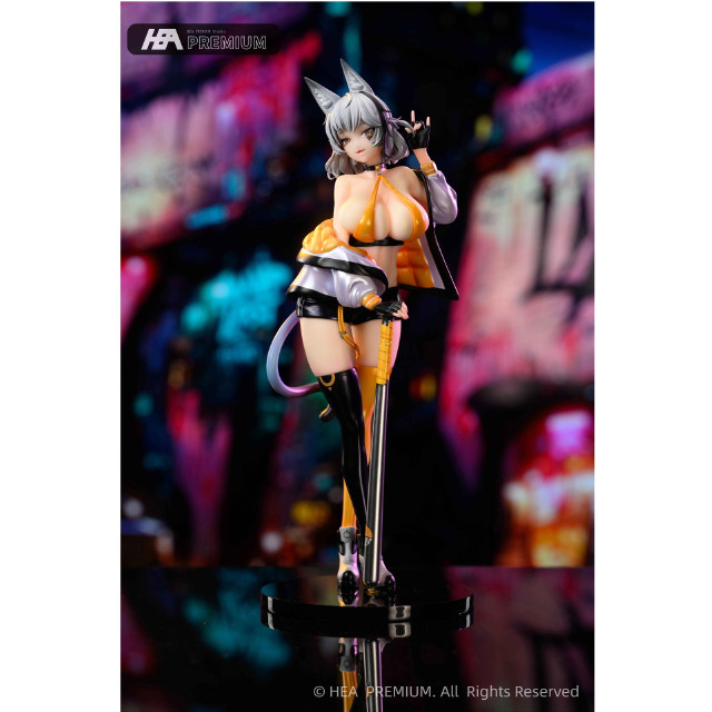 [FIG] タペストリー&カード付属 猫女 deano(デアノ) 野球女子Ver. 1/7 完成品 フィギュア HEA PREMIUM