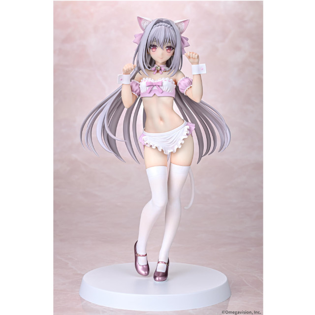 [FIG] 桜小路ルナ(さくらこうじルナ) 猫耳メイド 桜カラーver. 月に寄りそう乙女の作法 1/6 完成品 フィギュア Q-six(キューシックス)