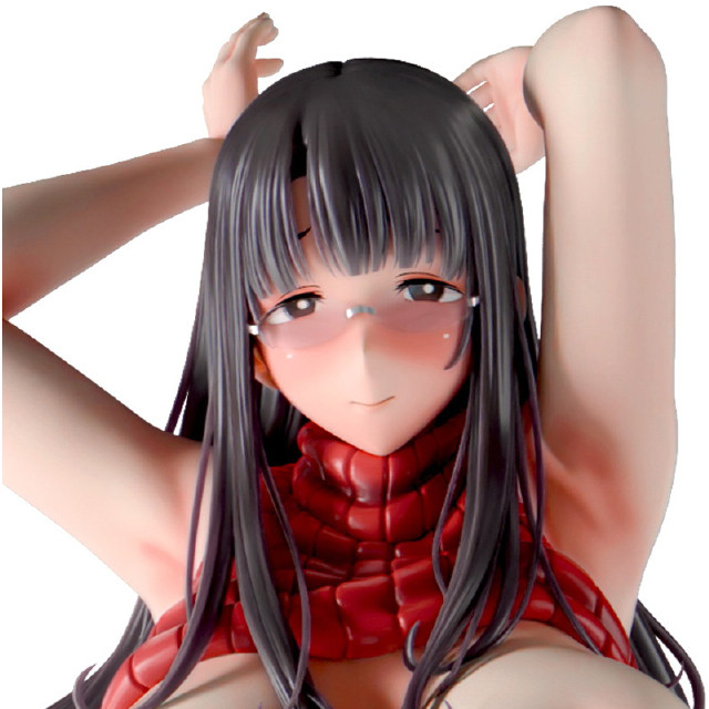 [FIG] 黒巣ガタリ『ワイルド式日本人妻の寝取り方』鴨添楓(かもぞえかえで) 眼鏡有りver. 1/6 完成品 フィギュア インサイト