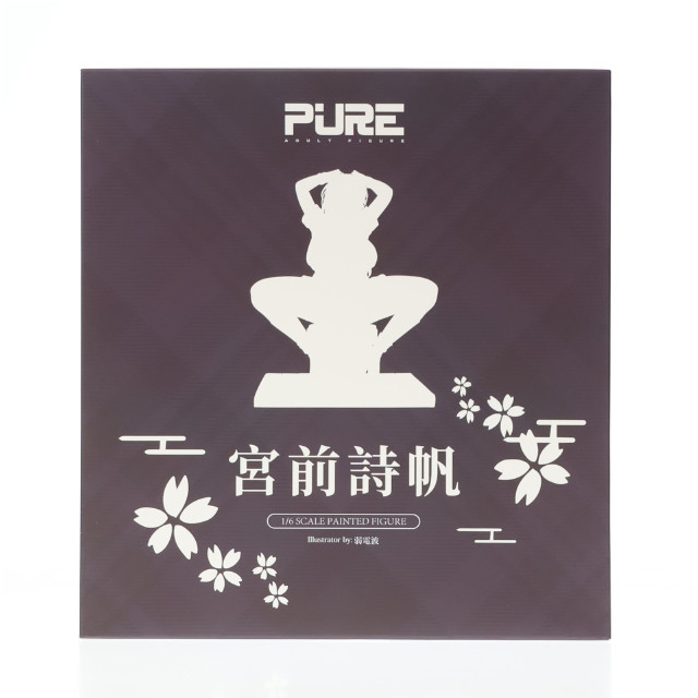 [FIG] 原画色紙&原画タペストリー無し 宮前詩帆(みやまえしほ) Illustrated by 弱電波 1/6 完成品 フィギュア PURE(ピュア)