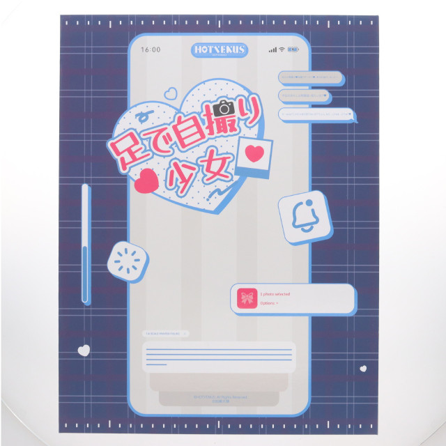 [FIG] ポストカード付属 ネイティブクリエイターズコレクション 足で自撮り少女 加瀬大輝オリジナルキャラクター 1/6 完成品 フィギュア HOTVENUS(ホットビーナス)/ネイティブ