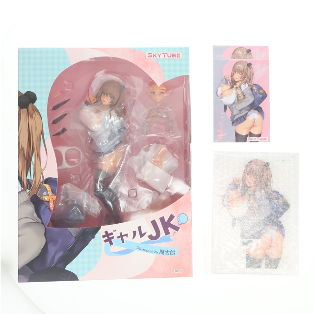 [FIG] ポストカード2枚&あみあみ限定特典付属 ギャルJK illustration by 魔太郎 1/6 完成品 フィギュア(AX-1169) SkyTube(スカイチューブ)