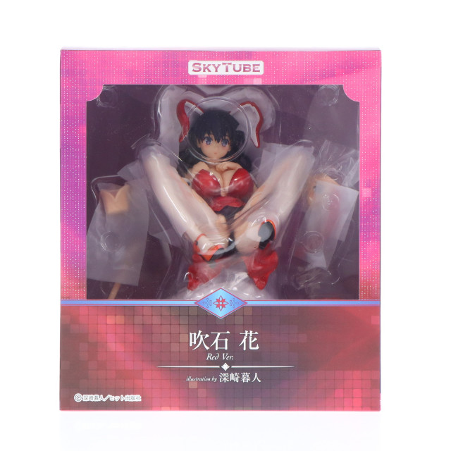 [FIG] あみあみ限定特典付属 吹石花(ふきいしはな) illustration by 深崎暮人 Red Ver. コミック阿吽 1/6 完成品 フィギュア(AX-1095) SkyTube(スカイチューブ)
